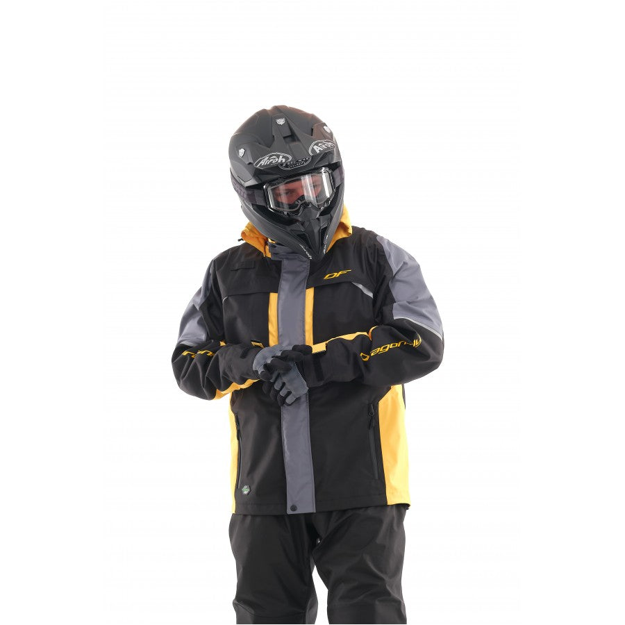 STRIUKĖ DRAGONFLY QUAD PRO JUODA/ GELTONA UNISEX