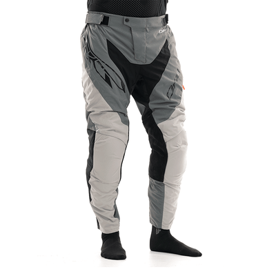 Motokroso kelnės dragonfly ENDURO FREERIDE pilka/ oranžinė UNISEX