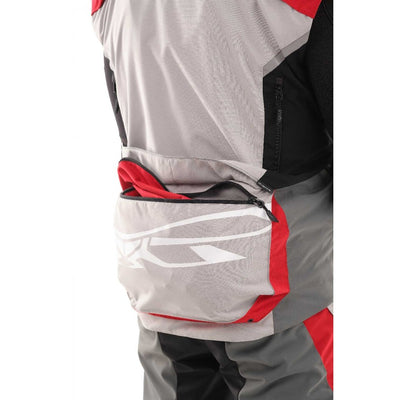Striukė dragonfly ENDURO FREERIDE pilka/ RAUDONA UNISEX – nuotrauka 5