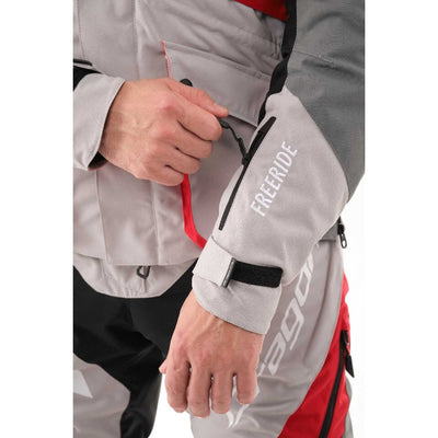 Striukė dragonfly ENDURO FREERIDE pilka/ RAUDONA UNISEX – nuotrauka 6
