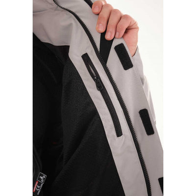 Striukė dragonfly ENDURO FREERIDE pilka/ RAUDONA UNISEX – nuotrauka 4