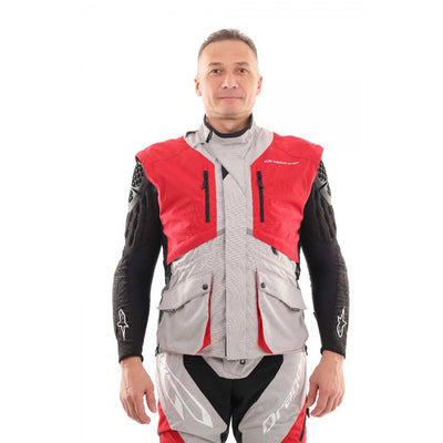 Striukė dragonfly ENDURO FREERIDE pilka/ RAUDONA UNISEX – nuotrauka 11