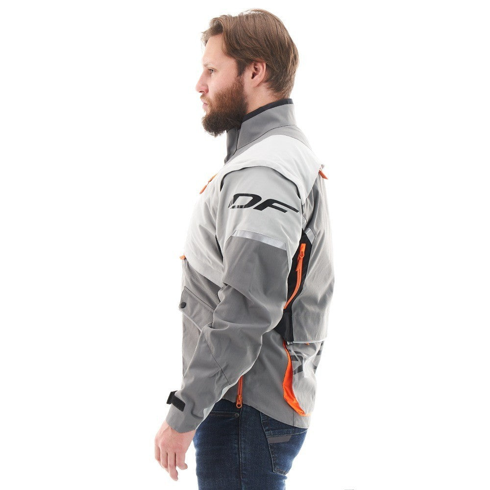 STRIUKĖ DRAGONFLY ENDURO FREERIDE TAMSIAI PILKA/ORANŽINĖ UNISEX