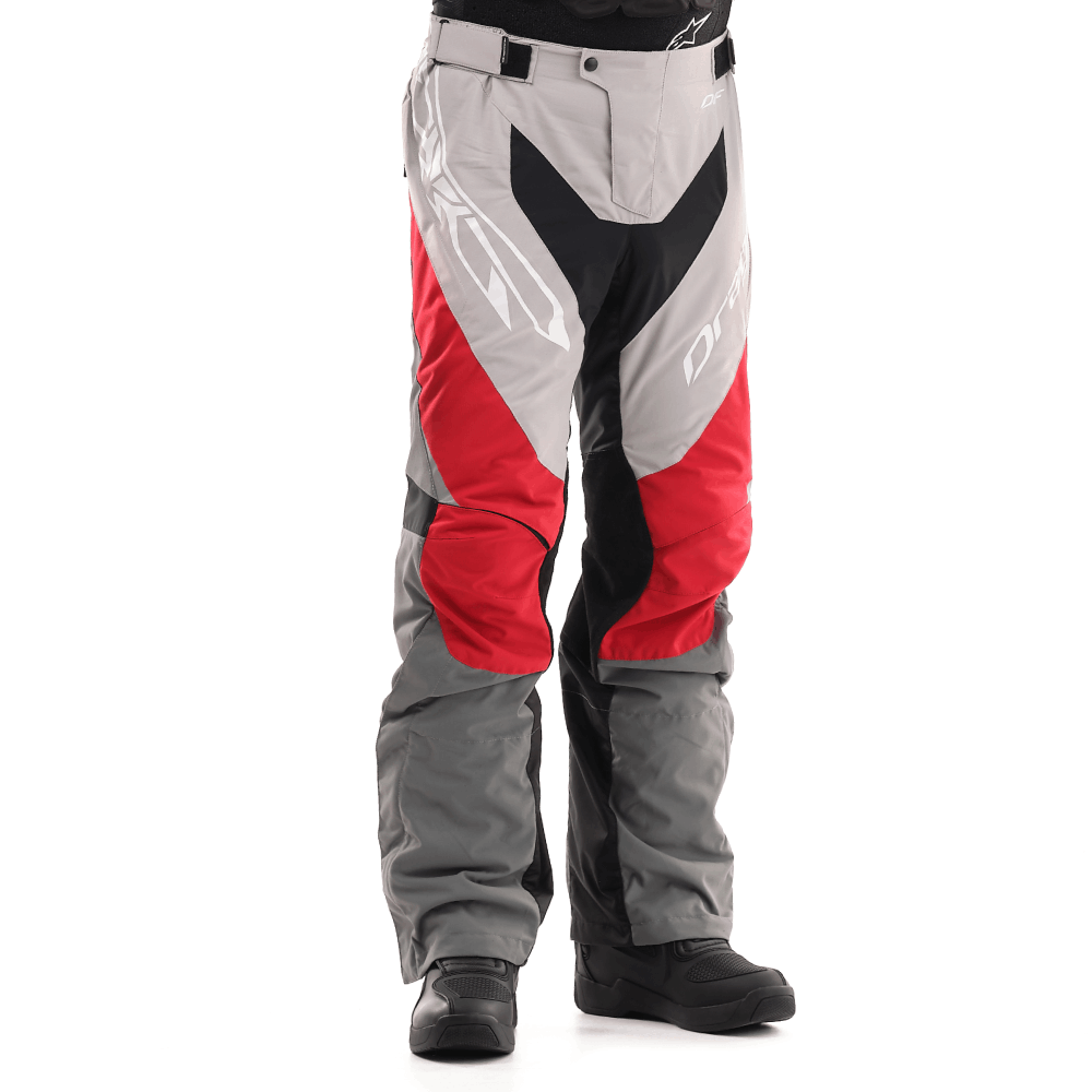 Kelnės dragonfly ENDURO FREERIDE pilka/ RAUDONA UNISEX