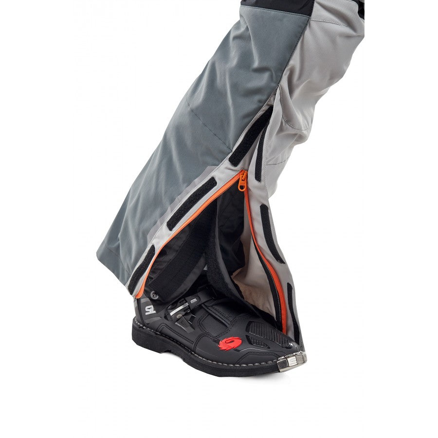 Kelnės dragonfly ENDURO FREERIDE pilka/ oranžinė UNISEX – nuotrauka 9