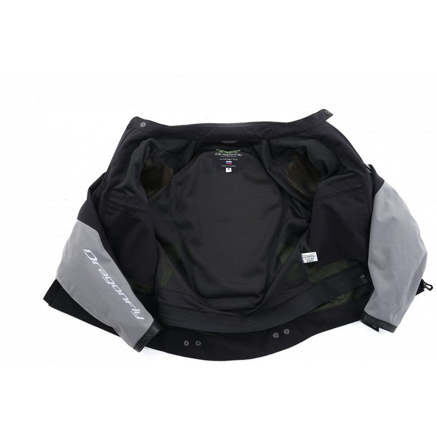 MOTO CITY STRIUKĖ DRAGONFLY PILKA/ JUODA UNISEX