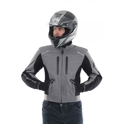 MOTO CITY STRIUKĖ DRAGONFLY PILKA/ JUODA UNISEX
