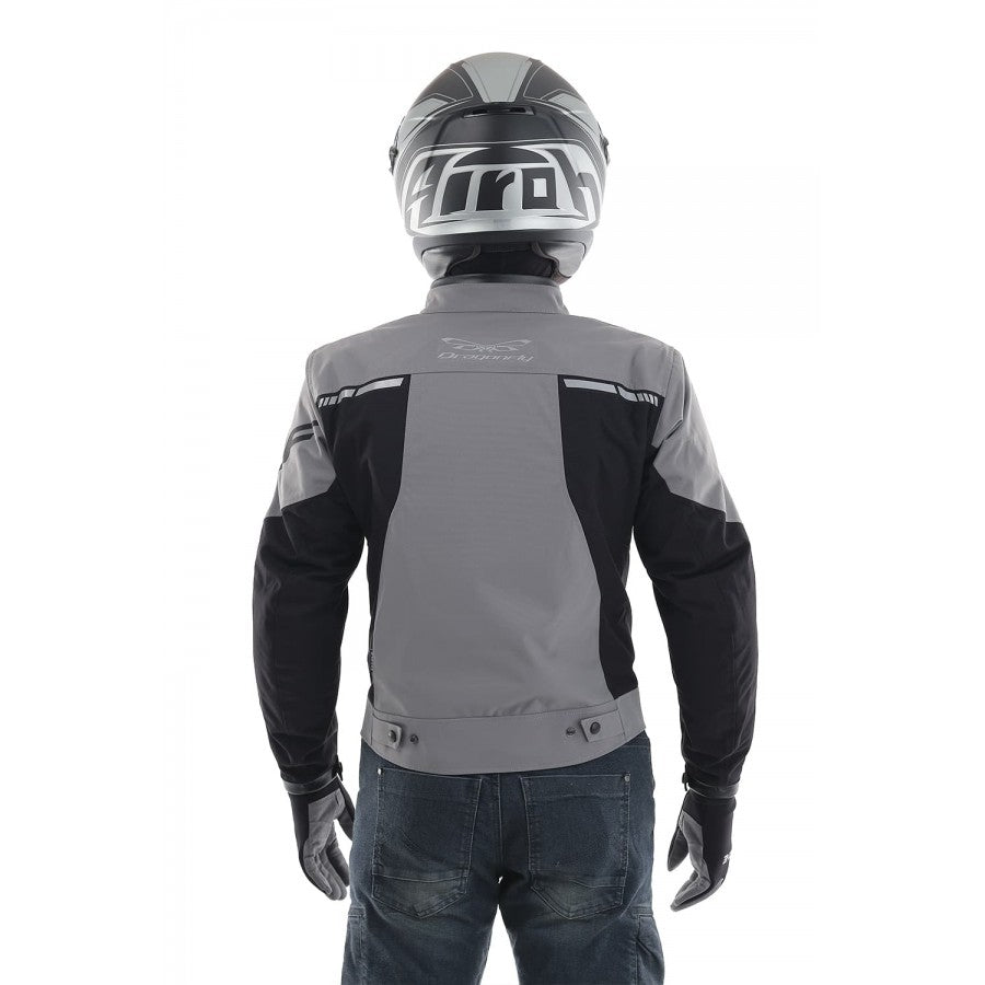 MOTO CITY STRIUKĖ DRAGONFLY PILKA/ JUODA UNISEX
