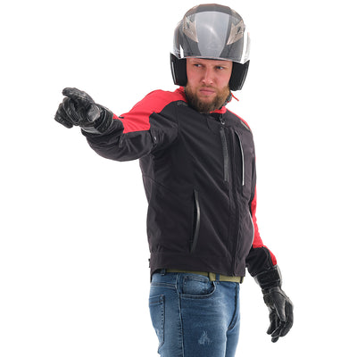 MOTO CITY STRIUKĖ DRAGONFLY RAUDONA/ JUODA UNISEX