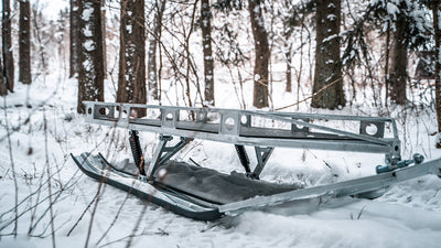 PRIEKABA SU slidėmis IRON BALTIC – nuotrauka 7