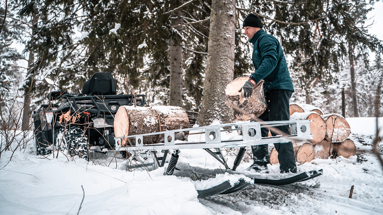 PRIEKABA SU slidėmis IRON BALTIC – nuotrauka 9