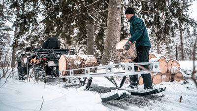 PRIEKABA SU slidėmis IRON BALTIC – nuotrauka 9