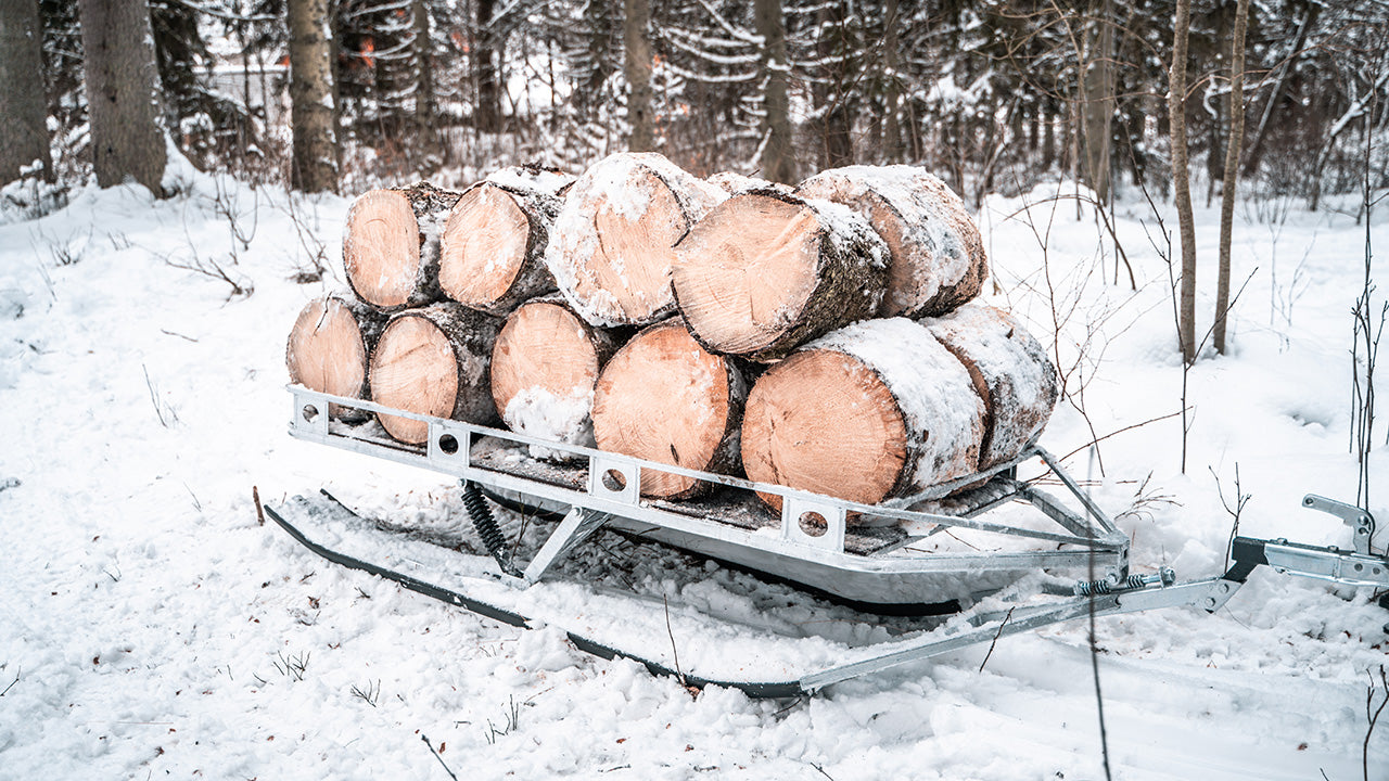 PRIEKABA SU slidėmis IRON BALTIC – nuotrauka 5