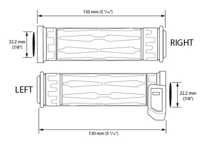 HYPER ŠILDOMOS RANKENĖLĖS + NYKŠČIO ŠILDYMAS SNMB/ATV 22MM