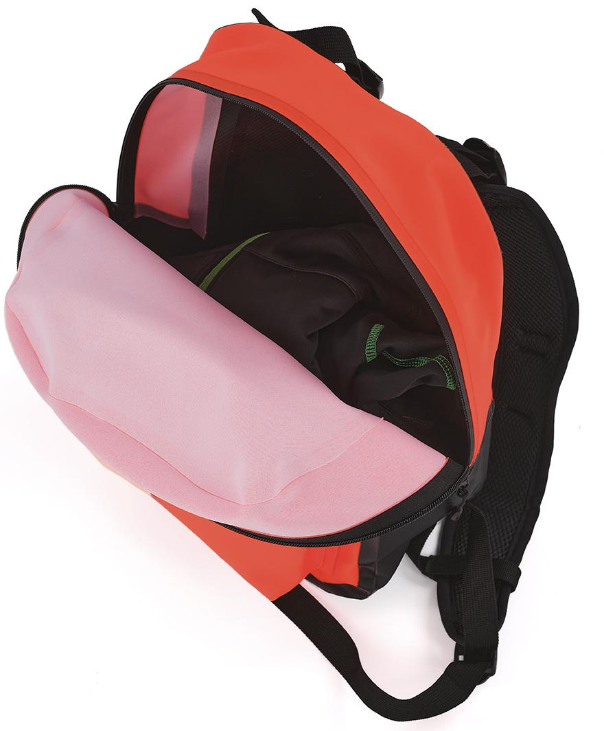 Hermetinė kuprinė dragonfly windstorm SIGNAL 20L oranžinė/juoda – nuotrauka 7