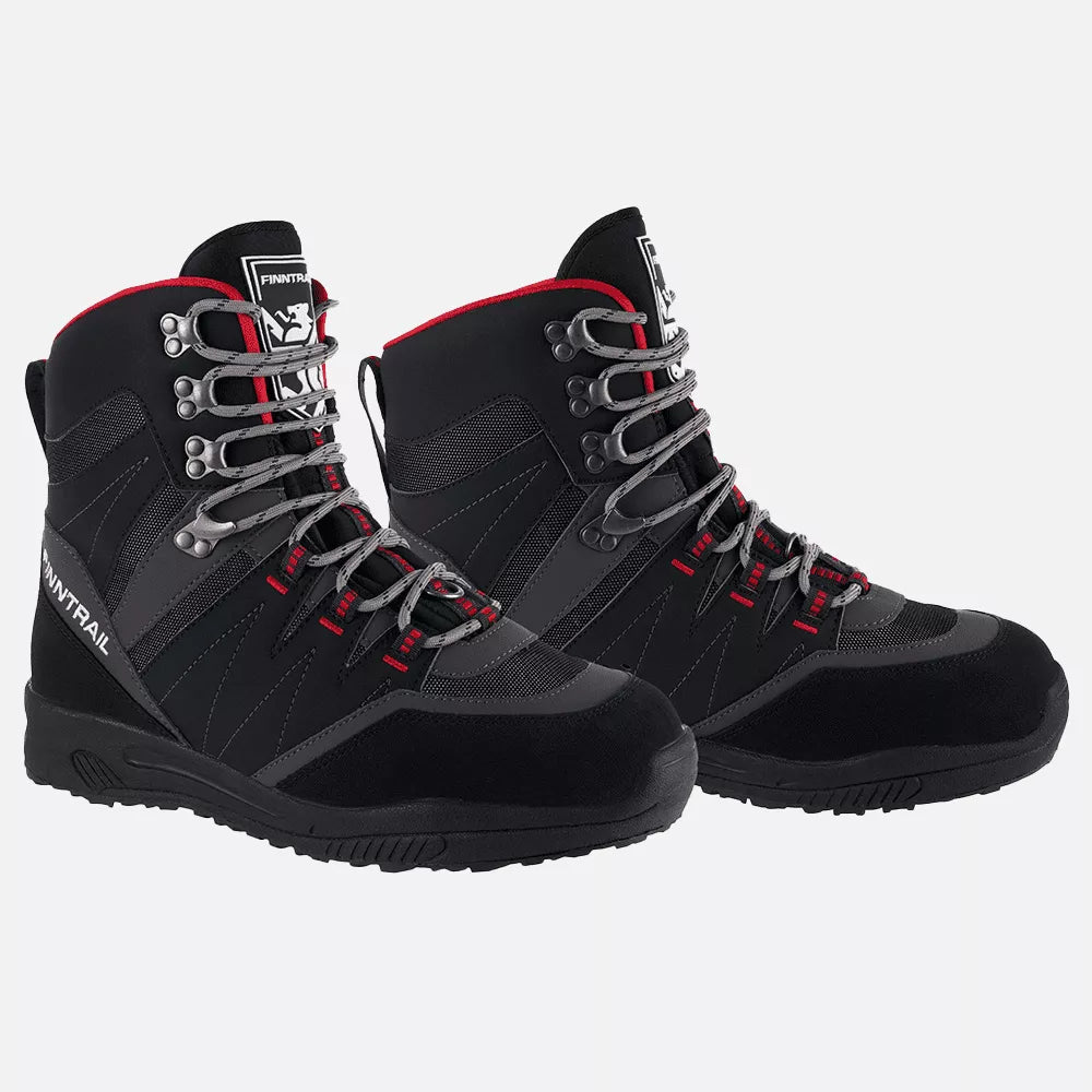 BATAI finntrail speedmaster GRAPHITE juodi/ RAUDONI – nuotrauka 2