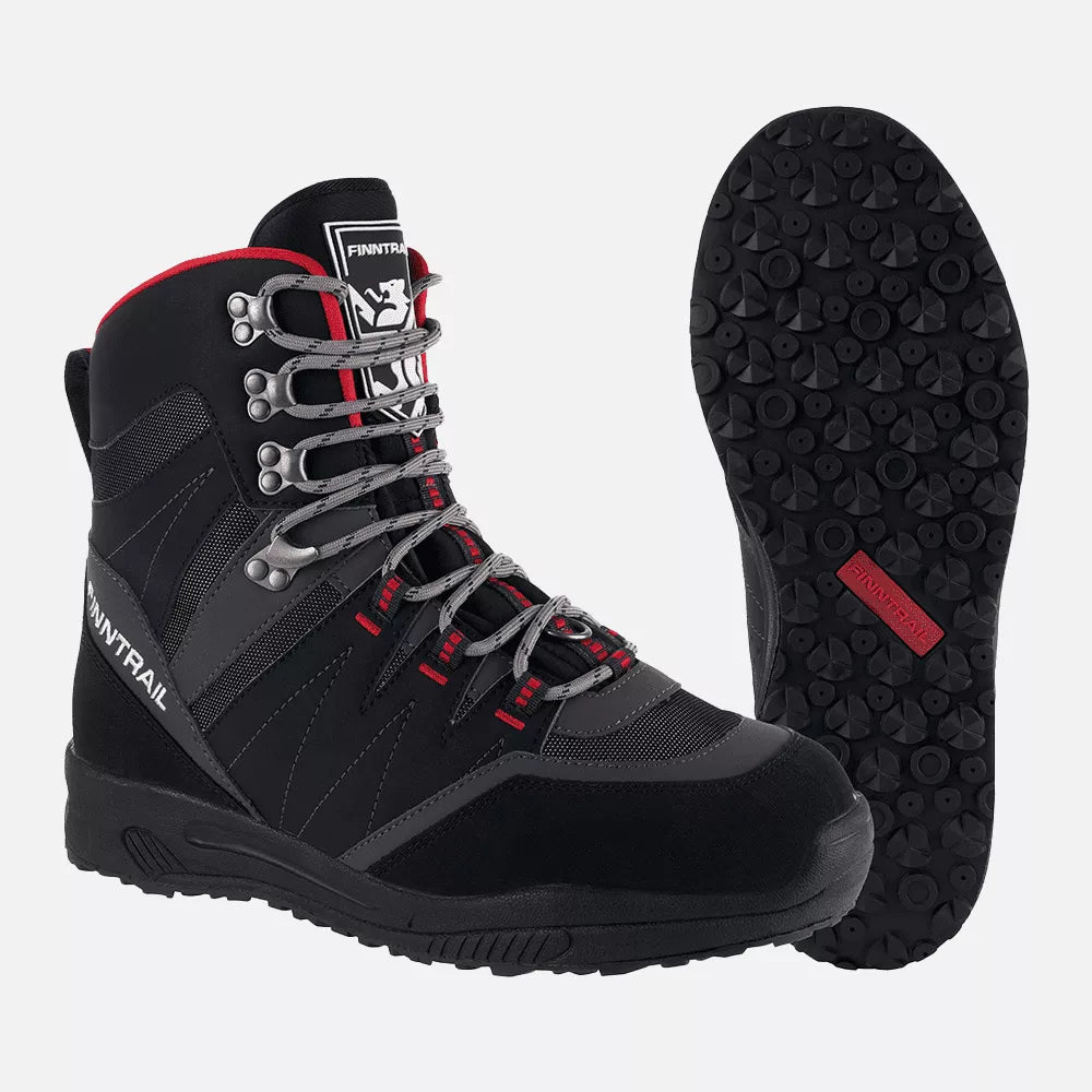 BATAI finntrail speedmaster GRAPHITE juodi/ RAUDONI