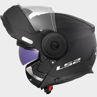 LS2 Scope II modulinis šalmas juodas matinis