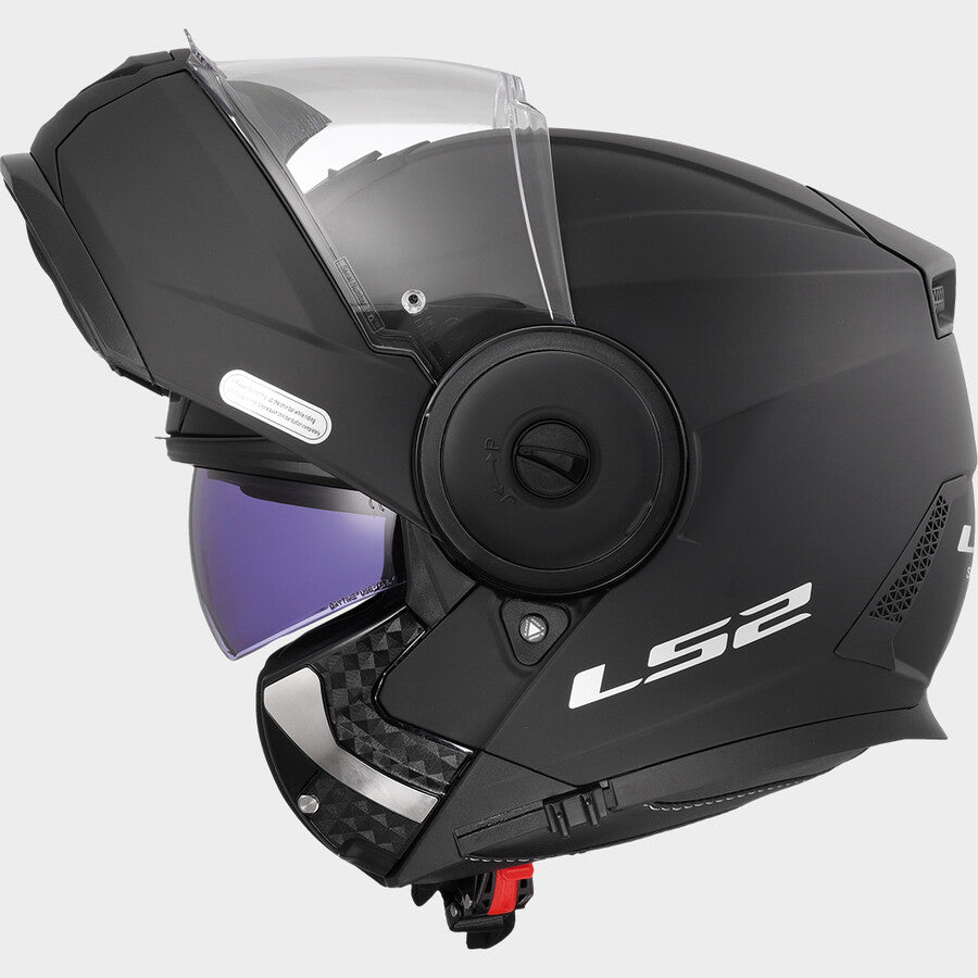 LS2 Scope II modulinis šalmas juodas matinis