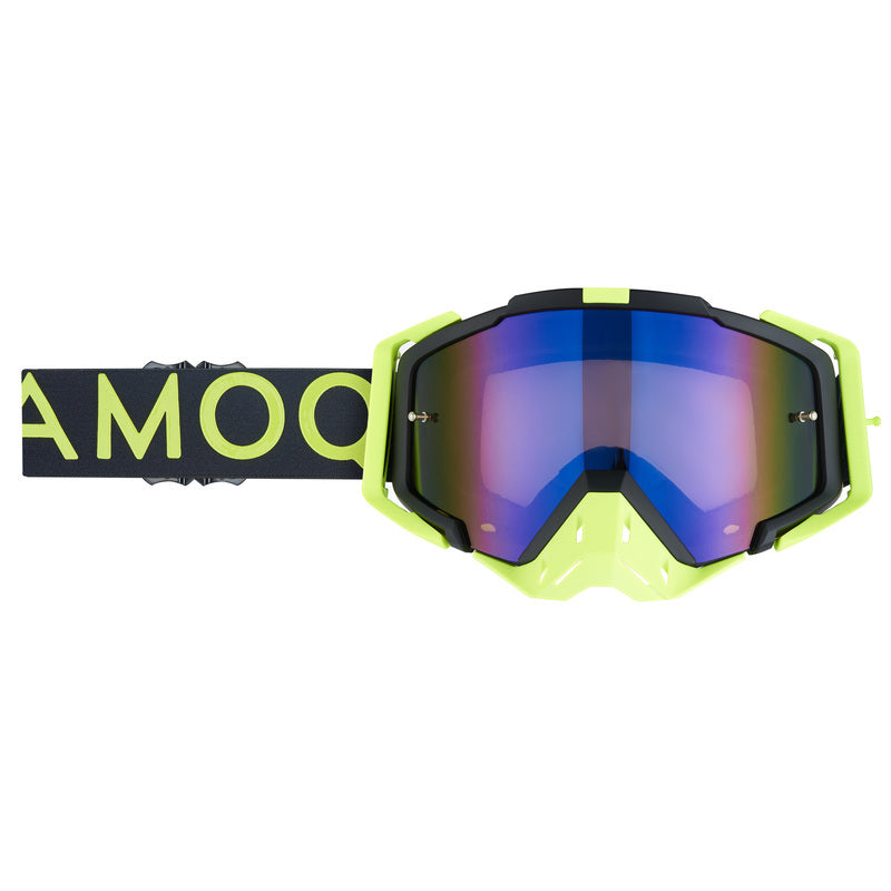 AKINIAI AMOQ ASTER MX juodi/hi-vis