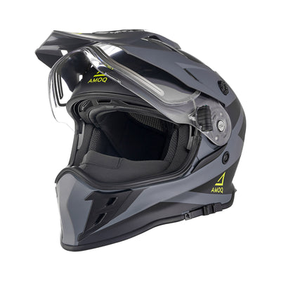 ŠALMAS AMOQ ADAPTOR JUODA/ PILKA/ HIVIS