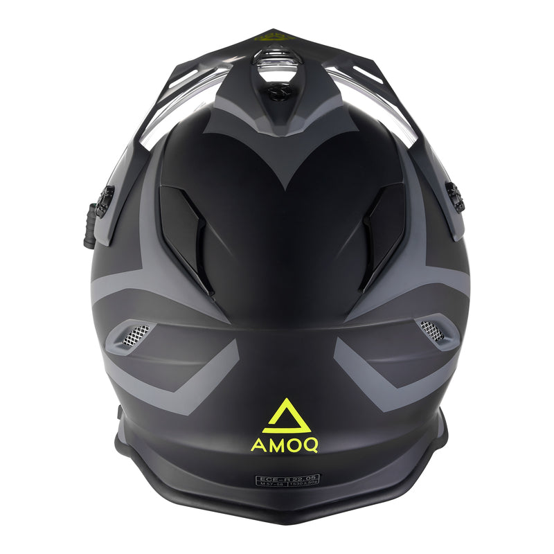 ŠALMAS AMOQ ADAPTOR JUODA/ PILKA/ HIVIS