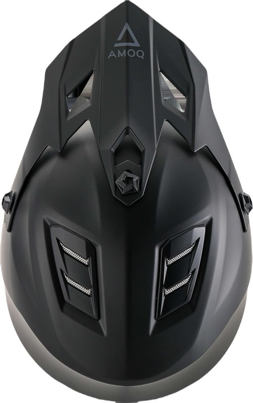 Šalmas AMOQ METEOR V2 JNR MX VAIKAMS JUODAS – nuotrauka 4