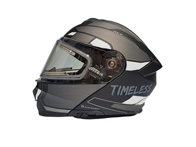 ŠALMAS TIMELESS FLAKE TECHRIDE MATINIS JUODOS/BALTOS SPALVOS