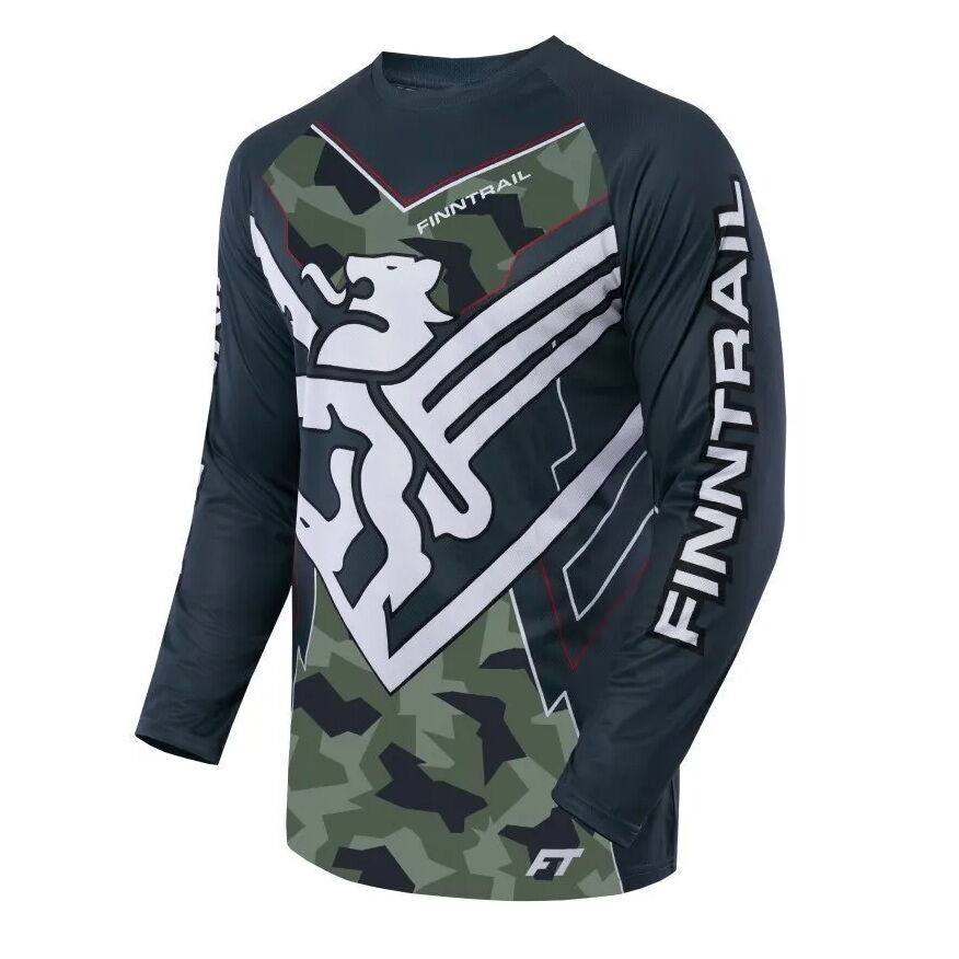 Marškinėliai finntrail CAMO ARMY