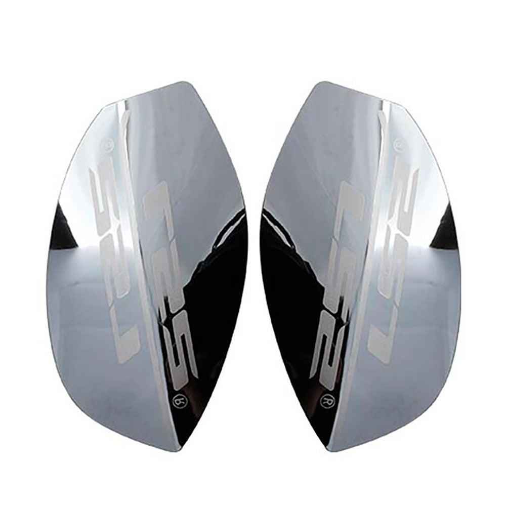 SMAKRO DALIES DANGTELIS LS2 FF900 ŠALMUI – CHROMINIS / JUODAS