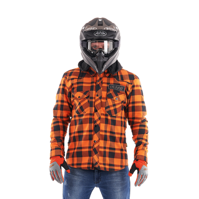 MOTO marškiniai dragonfly streetfigter oranžiniai UNISEX