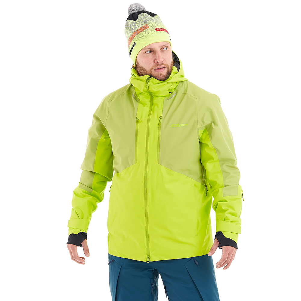 Slidinėjimo striukė dragonfly GRAVITY PREMIUM VYRAMS olive/ žalia – nuotrauka 3