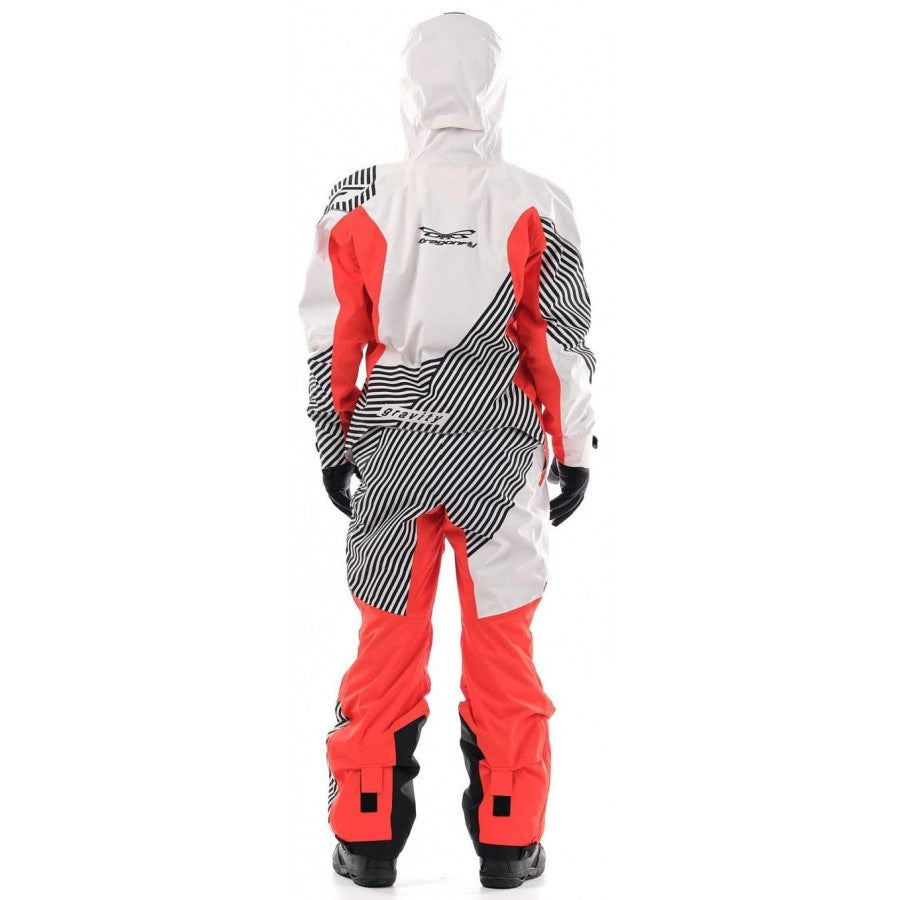 Kombinezonas dragonfly SKI PREMIUM VYRAMS raudonas/ BALTAS – nuotrauka 16