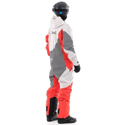 Kombinezonas dragonfly SKI PREMIUM VYRAMS raudonas/ BALTAS – nuotrauka 10