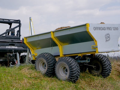 PRIEKABA IRON BALTIC TRAILER OFFROAD PRO 1200 – REGISTRUOJAMA