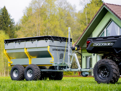 PRIEKABA IRON BALTIC TRAILER OFFROAD PRO 1200 – REGISTRUOJAMA