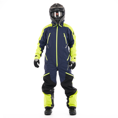 KOMBINEZONAS DRAGONFLY EXTREME 2.0 VYRAMS MĖLYNAS/ GELTONAS FLUO SNOWBIKE