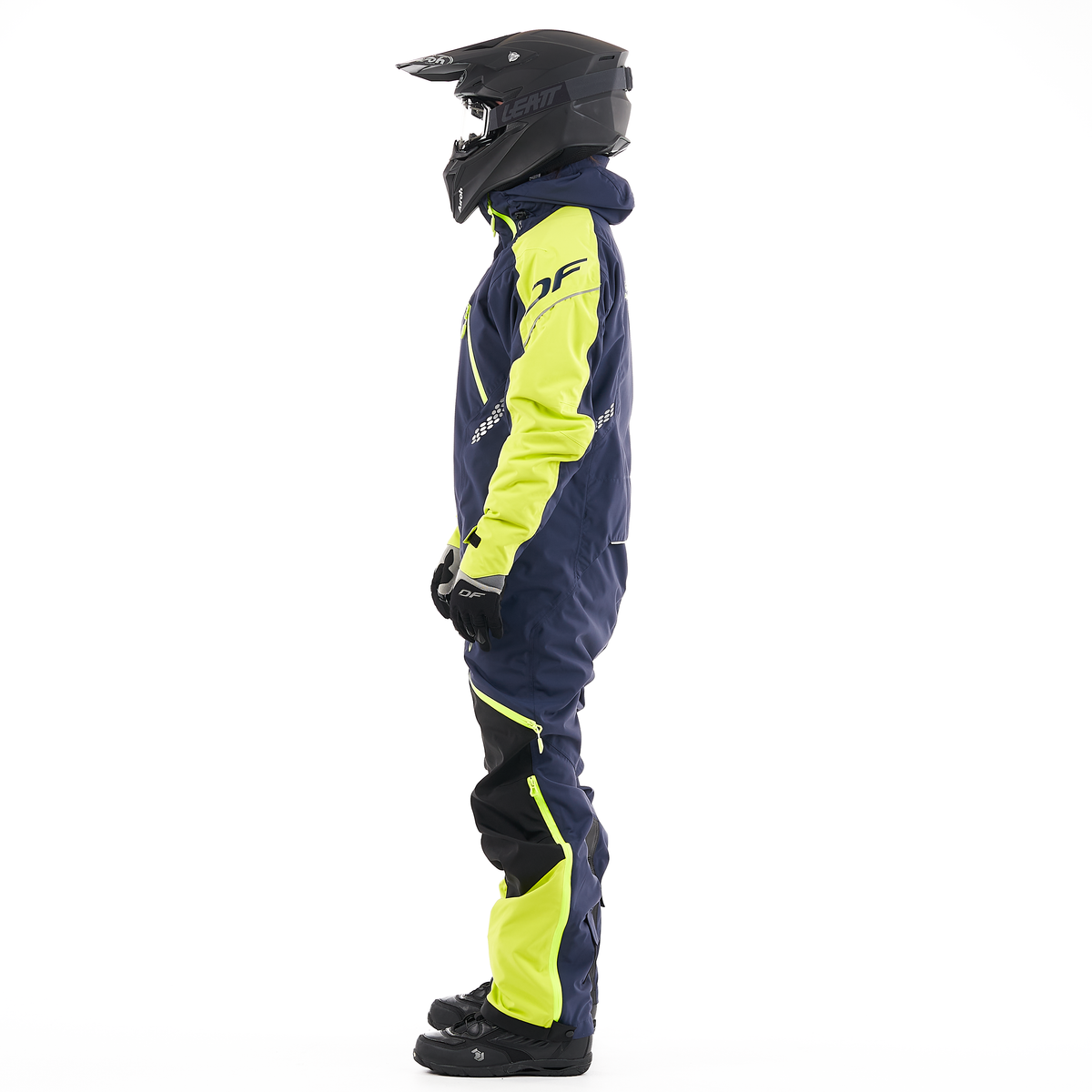 KOMBINEZONAS DRAGONFLY EXTREME 2.0 VYRAMS MĖLYNAS/ GELTONAS FLUO SNOWBIKE