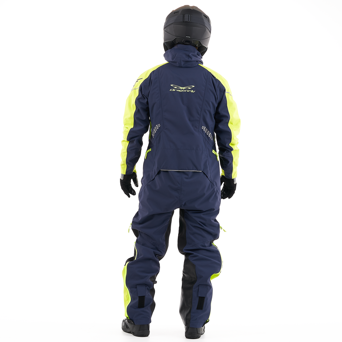 KOMBINEZONAS DRAGONFLY EXTREME 2.0 VYRAMS MĖLYNAS/ GELTONAS FLUO SNOWBIKE