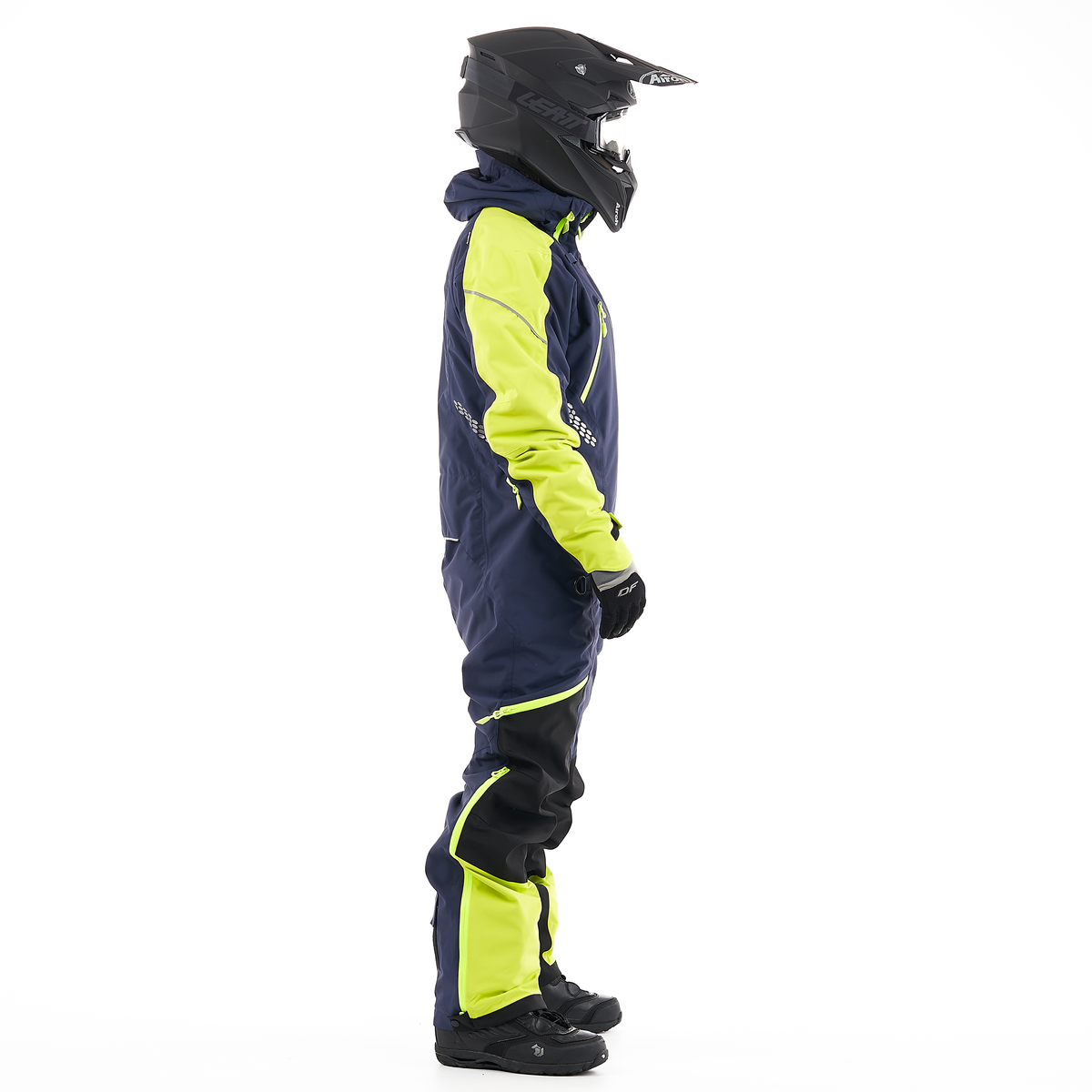 KOMBINEZONAS DRAGONFLY EXTREME 2.0 VYRAMS MĖLYNAS/ GELTONAS FLUO SNOWBIKE