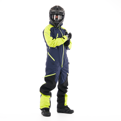 KOMBINEZONAS DRAGONFLY EXTREME 2.0 VYRAMS MĖLYNAS/ GELTONAS FLUO SNOWBIKE