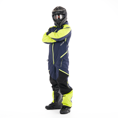 KOMBINEZONAS DRAGONFLY EXTREME 2.0 VYRAMS MĖLYNAS/ GELTONAS FLUO SNOWBIKE