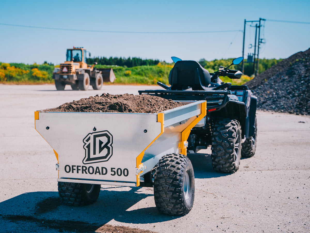 PRIEKABA IRON BALTIC TRAILER OFFROAD 500 – REGISTRUOJAMA