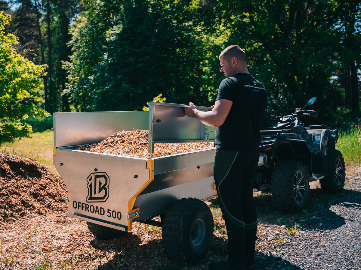 PRIEKABA IRON BALTIC TRAILER OFFROAD 500 – REGISTRUOJAMA