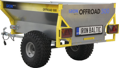 PRIEKABA IRON BALTIC TRAILER OFFROAD 500 – REGISTRUOJAMA