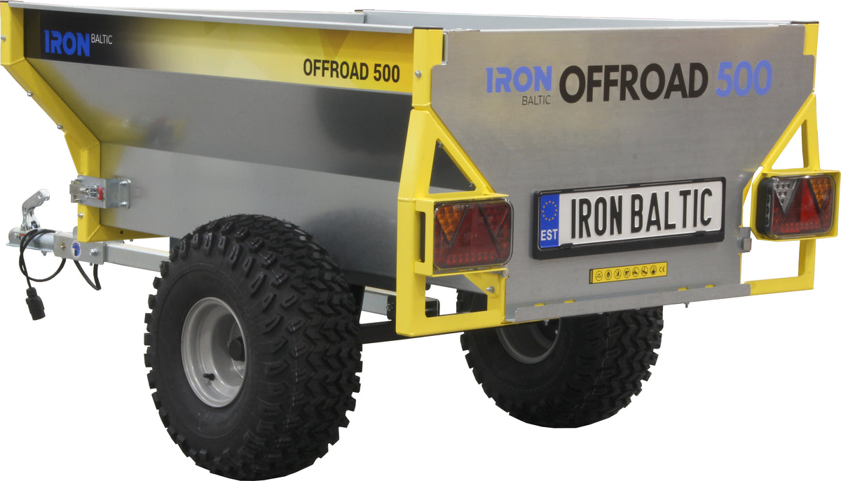 PRIEKABA IRON BALTIC TRAILER OFFROAD 500 – REGISTRUOJAMA