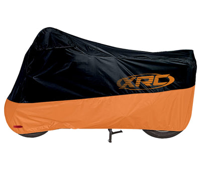 XRC uždangalas motociklui INDOOR juodas/ oranžinis XXL