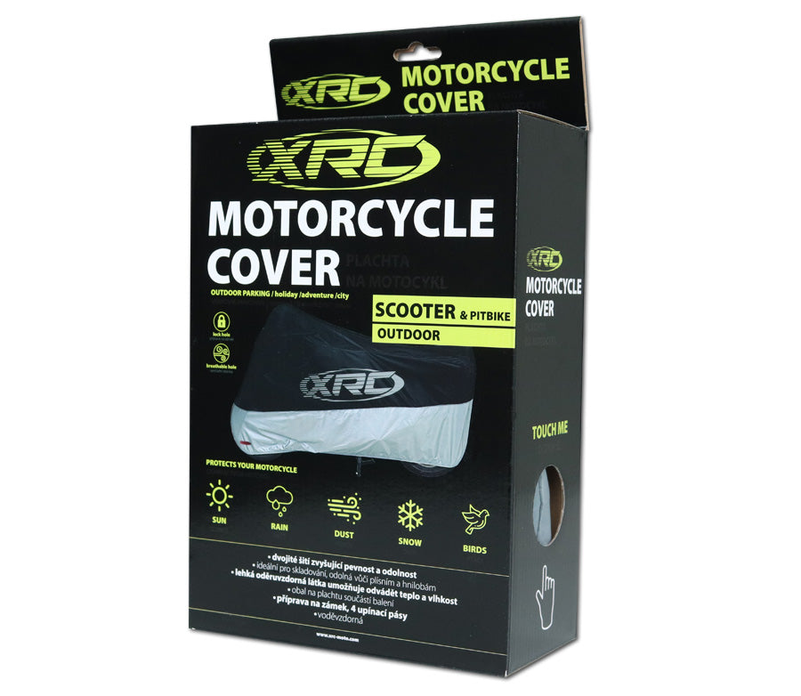 XRC uždangalas motoroleriui/ PITBIKE motociklui OUTDOOR sidabrinis m – nuotrauka 2