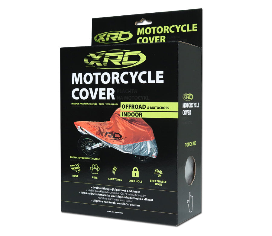 XRC uždangalas offroad-mx motociklui INDOOR oranžinis/ sidabrinis XL – nuotrauka 2