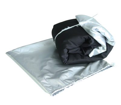XRC PREMIUM GOLD uždangalas motociklui OUTDOOR juodas/ sidabrinis XL – nuotrauka 3